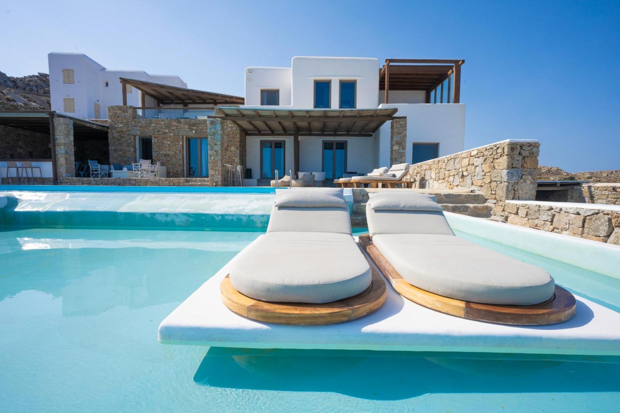 Amallini Suites Mykonos Super Paradise part Kültér fotó