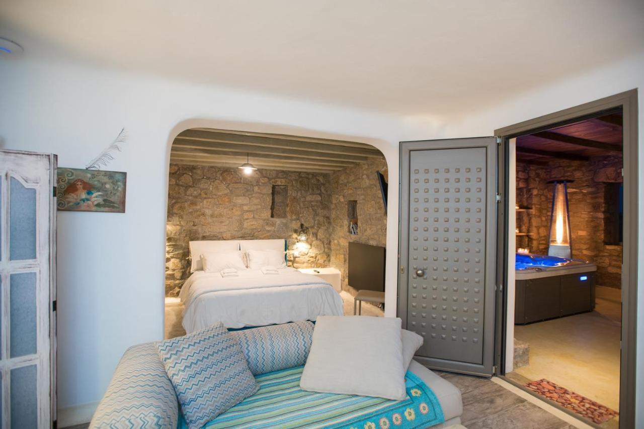 Amallini Suites Mykonos Super Paradise part Kültér fotó