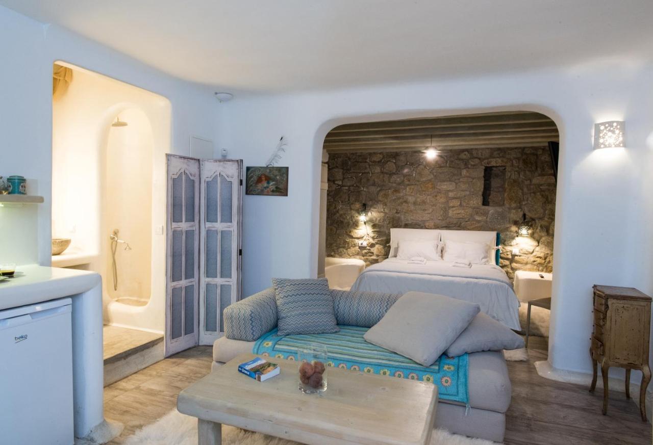 Amallini Suites Mykonos Super Paradise part Kültér fotó